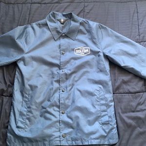 Volcom blue windbreaker